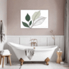 Ornate Calathea Leaf Bathroom Demo