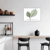 Ornate Calathea Leaf Kitchen Demo