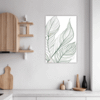 Ornate Calathea Leaf Kitchen Demo