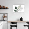 Ornate Calathea Leaf Kitchen Demo