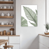 Ornate Calathea Leaf Kitchen Demo