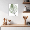 Ornate Calathea Leaf Kitchen Demo