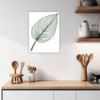 Ornate Calathea Leaf Kitchen Demo