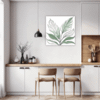 Ornate Calathea Leaf Kitchen Demo