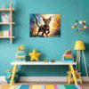 Passionate Abyssinian Cat Children's Room Demo