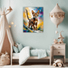 Passionate Abyssinian Cat Children's Room Demo