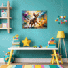 Passionate Abyssinian Cat Children's Room Demo
