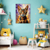 Passionate Abyssinian Cat Children's Room Demo