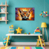 Passionate Abyssinian Cat Children's Room Demo