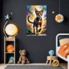 Passionate Abyssinian Cat Children's Room Demo
