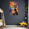 Passionate Abyssinian Cat Children's Room Demo
