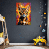 Passionate Abyssinian Cat Children's Room Demo
