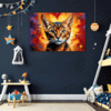 Passionate Abyssinian Cat Children's Room Demo