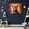 Passionate Abyssinian Cat Children's Room Demo