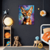 Passionate Abyssinian Cat Children's Room Demo