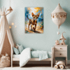 Passionate Abyssinian Cat Children's Room Demo