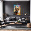 Passionate Abyssinian Cat Living Room Demo
