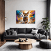 Passionate Abyssinian Cat Living Room Demo