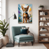 Passionate Abyssinian Cat Living Room Demo