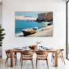Peaceful Shoreline Dining Room Demo