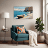 Peaceful Shoreline Living Room Demo