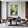 Peaceful Woodland Lake Dining Room Demo