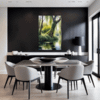 Peaceful Woodland Lake Dining Room Demo