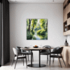 Peaceful Woodland Lake Dining Room Demo