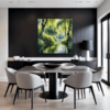 Peaceful Woodland Lake Dining Room Demo