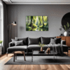 Peaceful Woodland Lake Living Room Demo