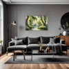 Peaceful Woodland Lake Living Room Demo