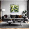 Peaceful Woodland Lake Living Room Demo