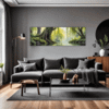 Peaceful Woodland Lake Living Room Demo