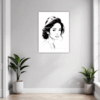 Pensive Female Drawing Hallway Demo