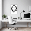Pensive Female Drawing Office Demo
