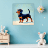 Playful Dachshund Children's Room Demo