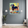 Playful Dachshund Hallway Demo