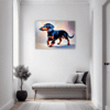Playful Dachshund Hallway Demo