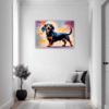 Playful Dachshund Hallway Demo
