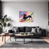 Playful Dachshund Living Room Demo