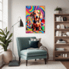 Playful Dachshund Living Room Demo