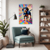 Playful Dachshund Living Room Demo
