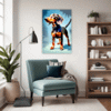 Playful Dachshund Living Room Demo