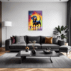 Playful Dachshund Living Room Demo