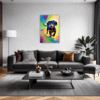 Playful Dachshund Living Room Demo