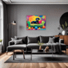 Playful Dachshund Living Room Demo
