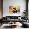 Playful Dachshund Living Room Demo