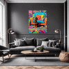 Playful Dachshund Living Room Demo