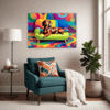 Playful Dachshund Living Room Demo