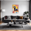 Playful Dachshund Living Room Demo
